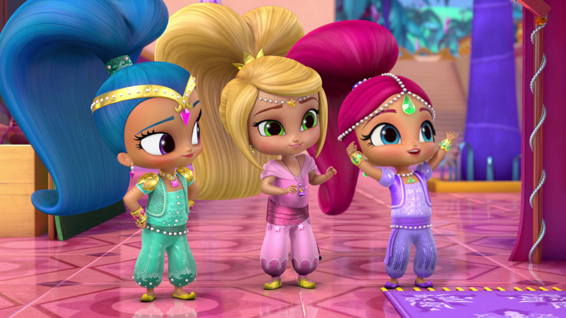 Watch Shimmer and Shine Season 3 Episode 3: Carpet Troubles/Dragon
