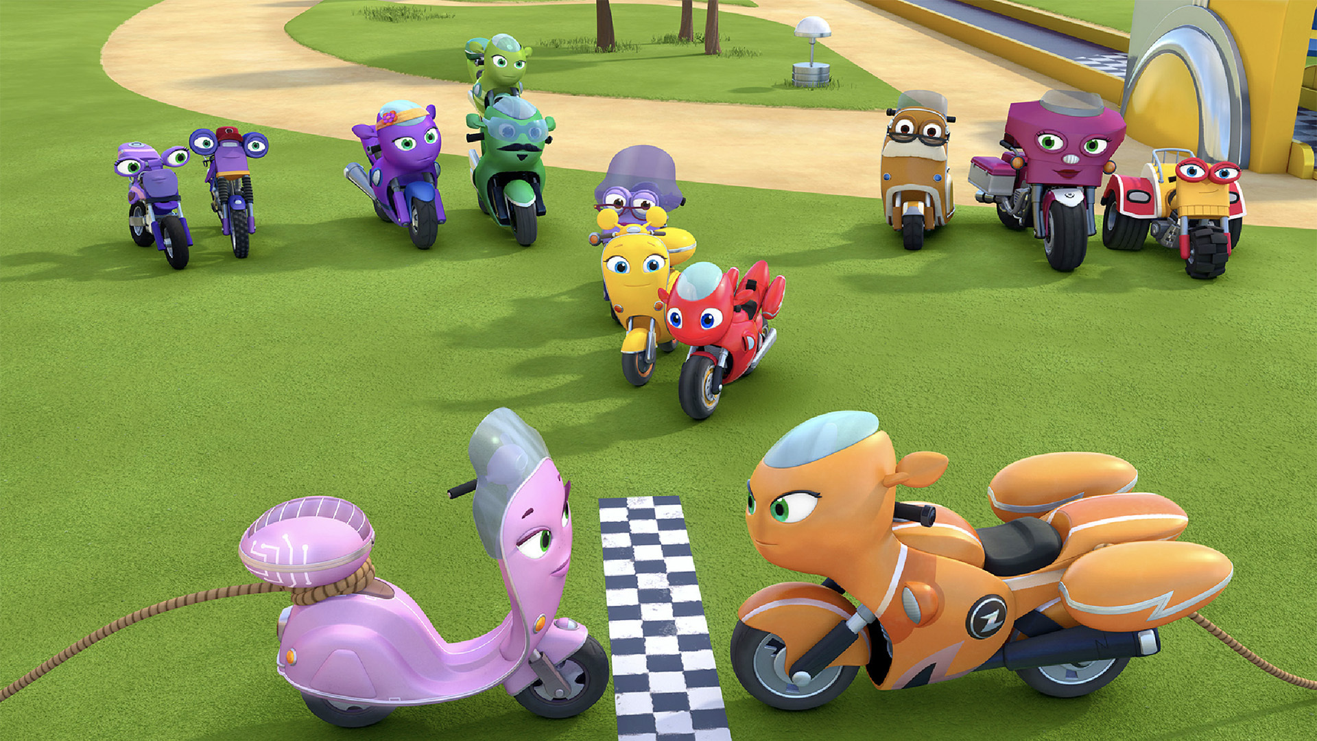 Watch Ricky Zoom Season 1 Episode 16 Ricky Zoom Family Sports Day