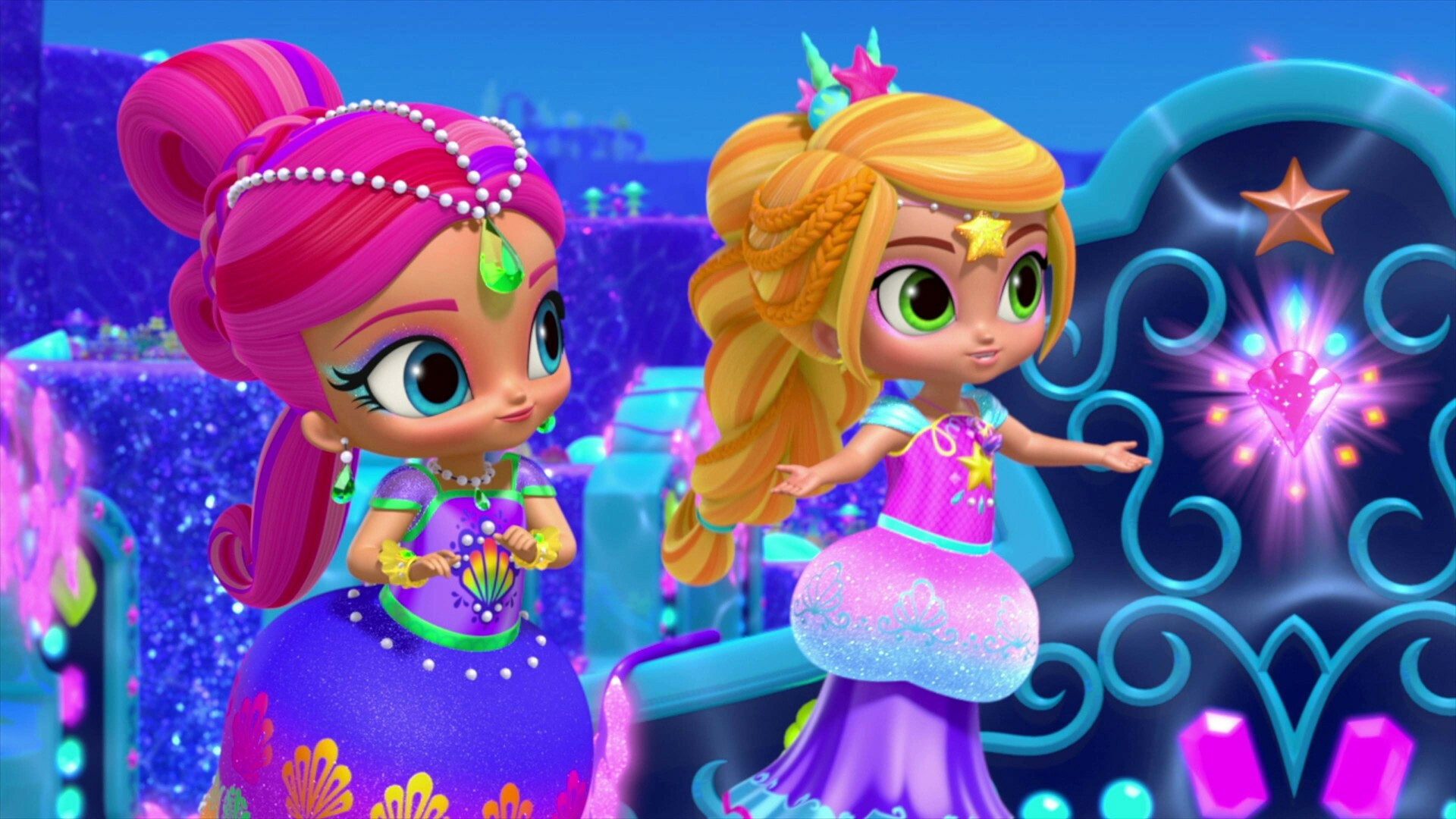 Shimmer I Shine Cały Odcinek Po Polsku Watch Shimmer and Shine Season 4 Episode 25: Zeacorn Cove/Lights of