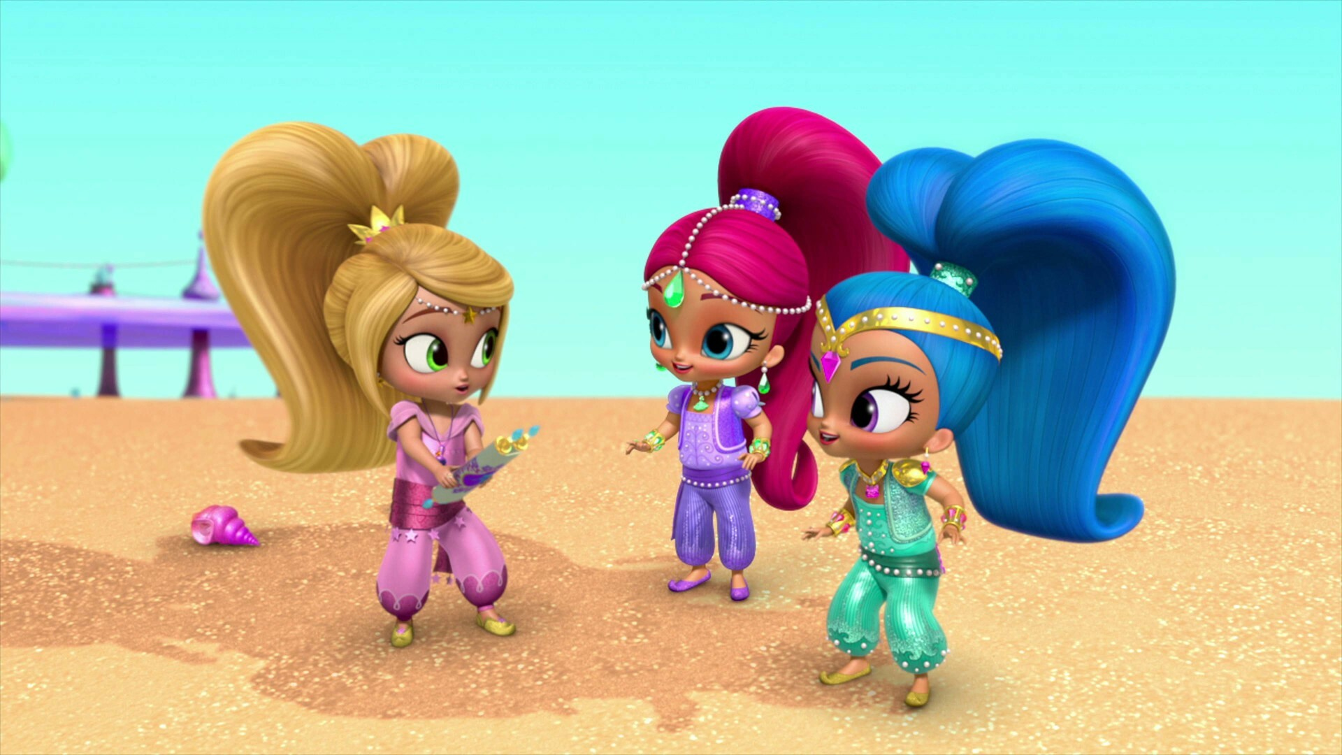 Watch Shimmer and Shine Season 4 Episode 16: Legend of the Dragon Treasure - Full show on