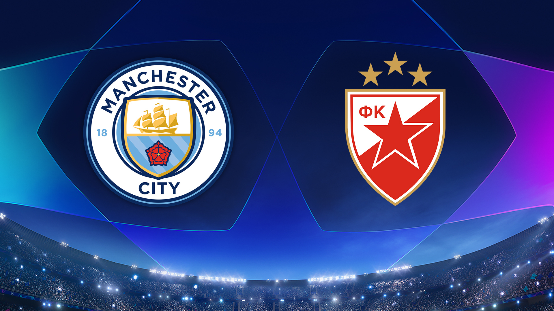 Watch UEFA Champions League Man. City vs. Crvena zvezda - Paramount+