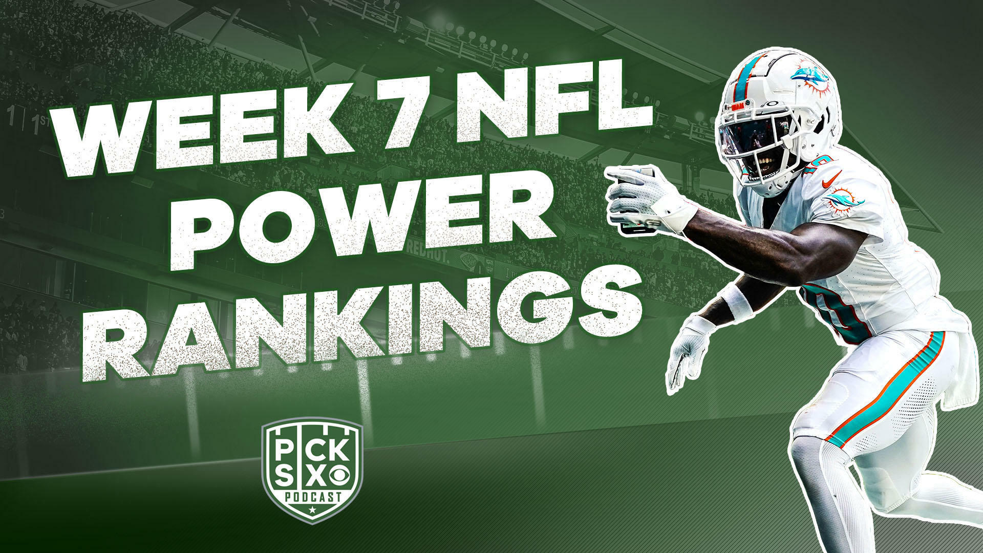 Watch NFL on CBS Season 2023 Pick Six Week 7 NFL Power Rankings