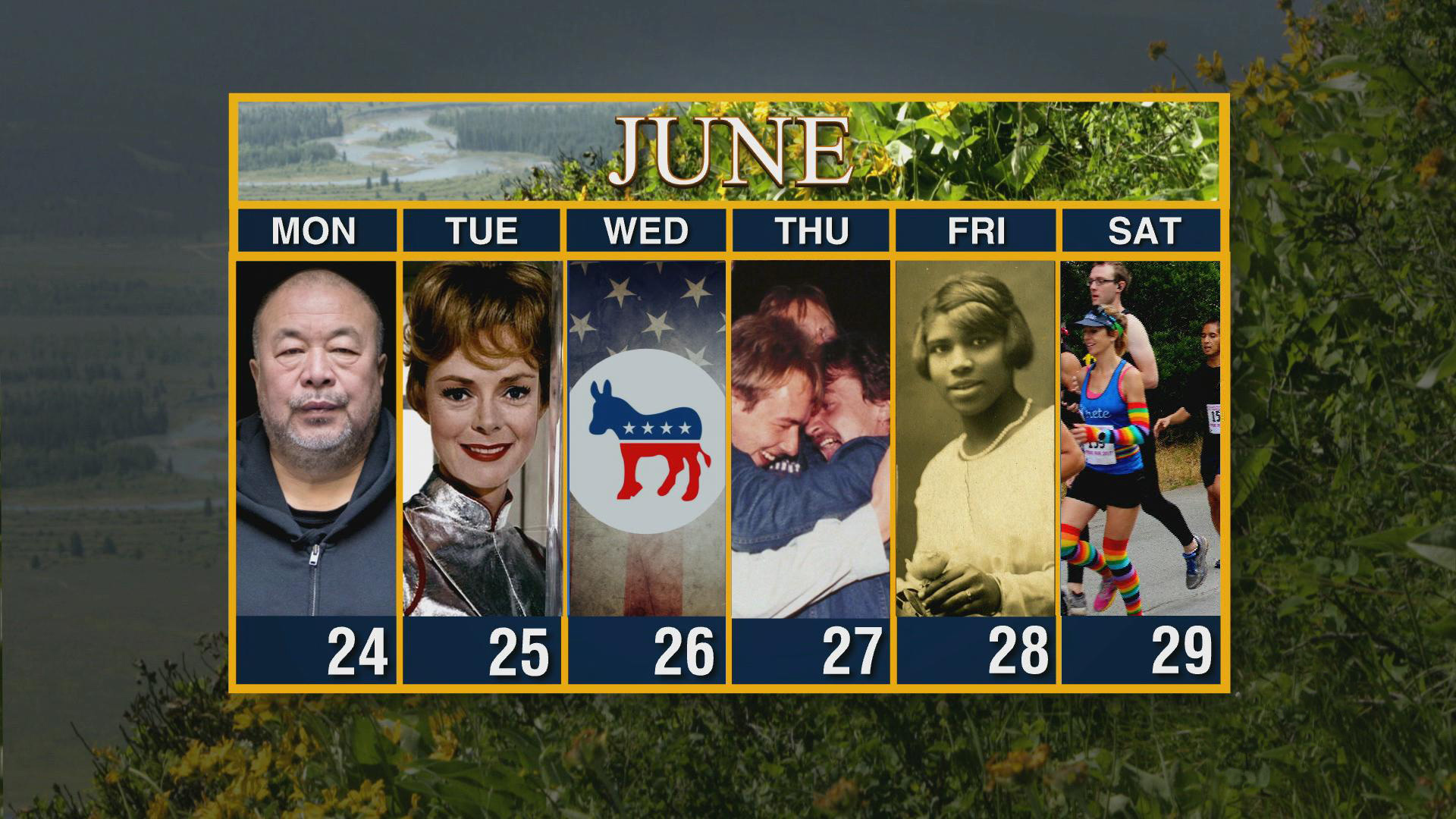 Watch Sunday Morning: Calendar: Week of June 24, 2019 - Full show on CBS
