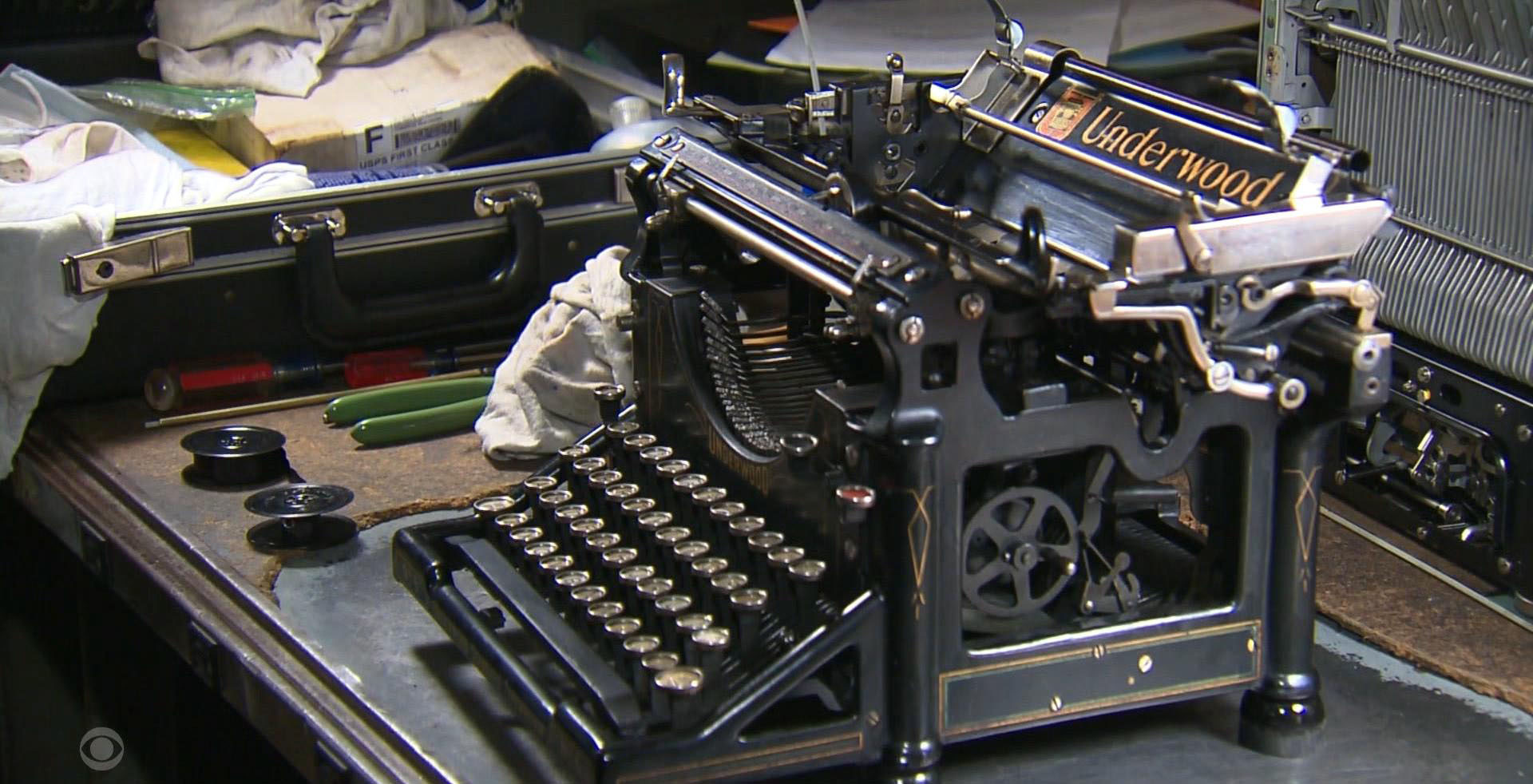 Watch CBS Evening News Typewriters make comeback during pandemic Full show on Paramount Plus