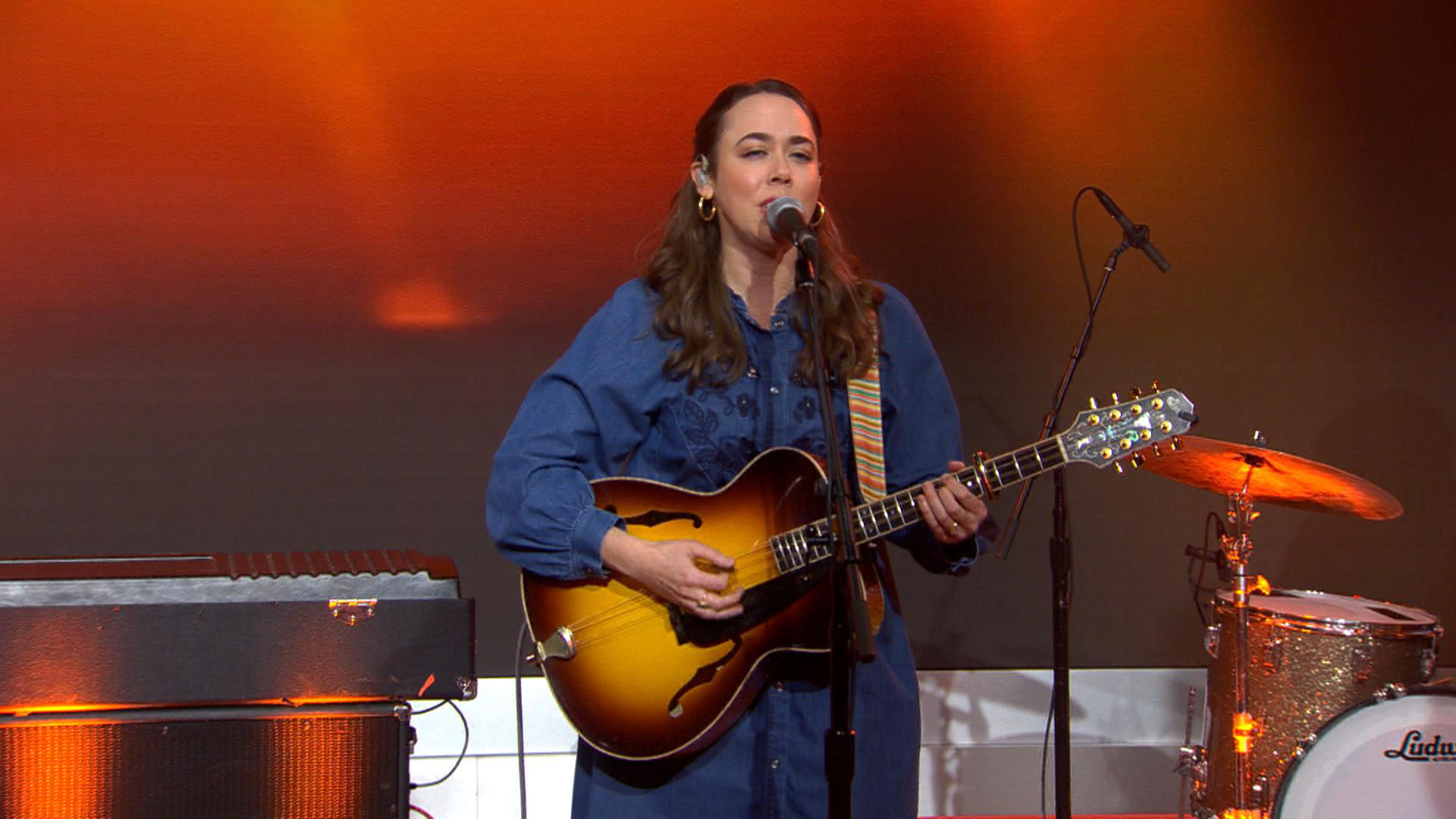 Watch CBS Saturday Morning Sarah Jarosz performs "Jealous Moon" Full