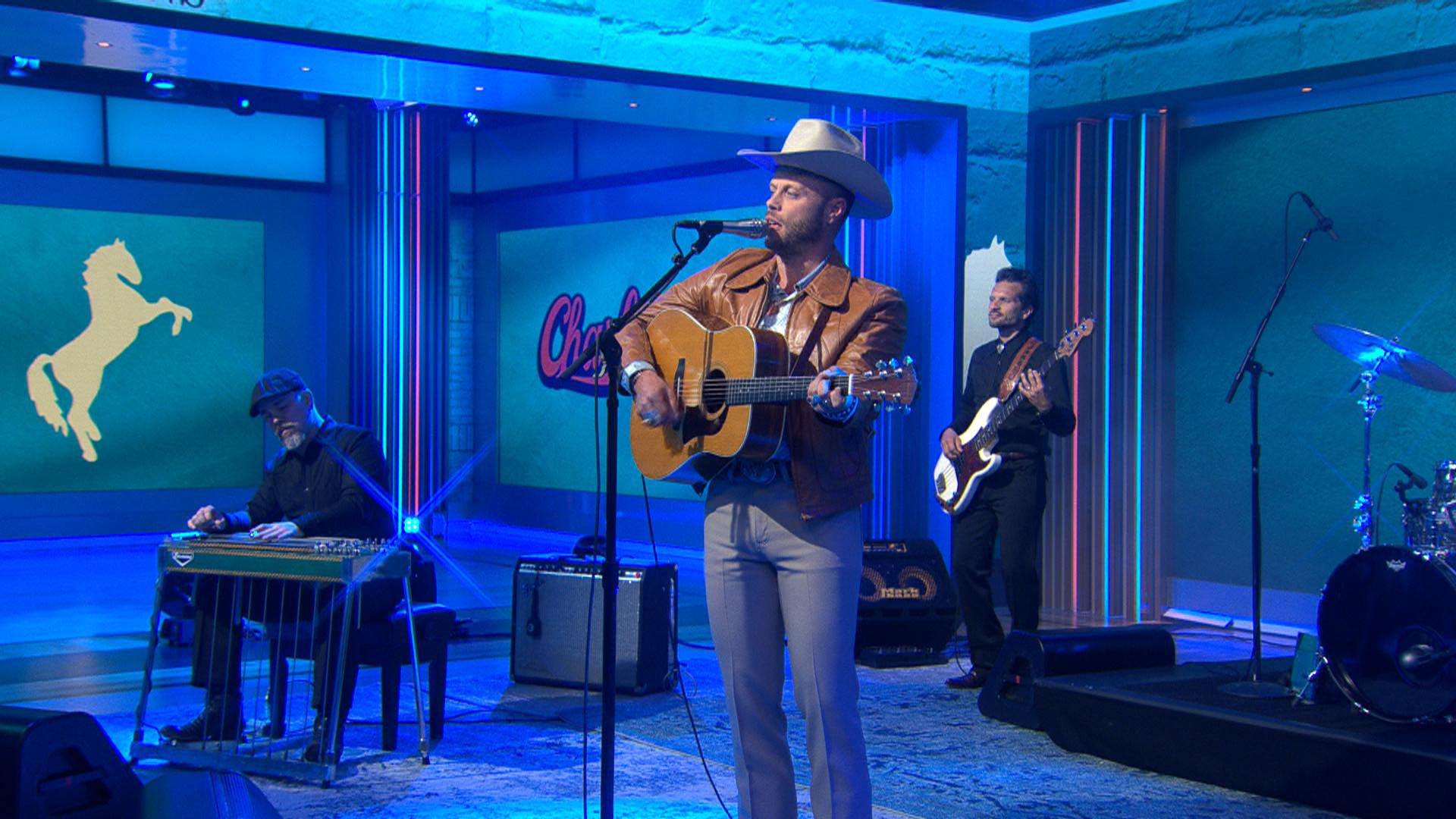 Watch CBS Saturday Morning Charley Crockett performs "10 Cowboy