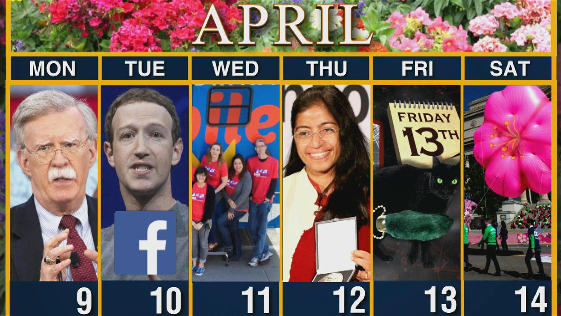 Watch Sunday Morning: Calendar: Week of April 9 - Full show on CBS