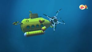 Perdido - Flash E O Submarino Afundando