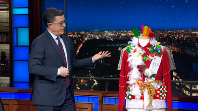 The Late Show with Stephen Colbert - Stephen Colbert's Ultimate Christmas Sweater Can Be Yours!