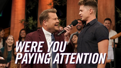 The Late Late Show with James Corden - Were You Paying Attention?