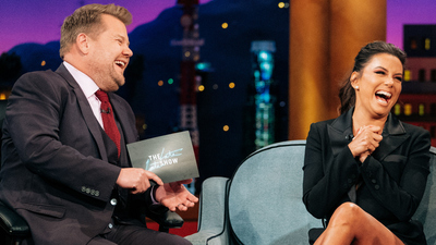 The Late Late Show with James Corden - The Construction of Eva Longoria's House Will Never End