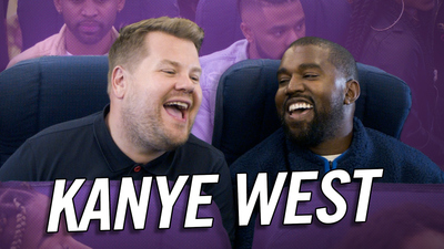 The Late Late Show with James Corden : Kanye West Airpool Karaoke'