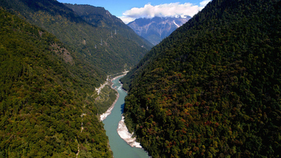 China From Above : Mountains and Rivers'