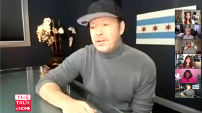 The Talk : The Talk - Donnie Wahlberg on 'House Party'; Tricking Bro, Mark to Help'