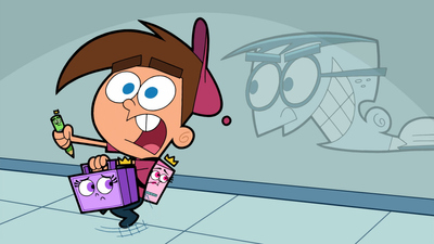 The Fairly OddParents : A Boy and his Dog-Boy/Crock Blocked'