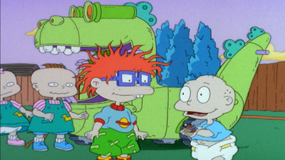 Rugrats (1991) : Wrestling Grandpa/Chuckie Collects'