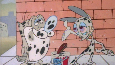 The Ren & Stimpy Show : Fire Dogs/The Littlest Giant'