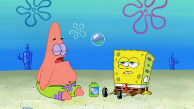 SpongeBob SquarePants : Bubble Trouble/The Way of the Sponge'