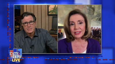 The Late Show with Stephen Colbert : Shame On Them! Nancy Pelosi On The Senate's Refusal To Pass The George Floyd Justice & Policing Act'