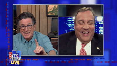 The Late Show with Stephen Colbert : Gov. Chris Christie Says He's Scared Of A Joe Biden Presidency'