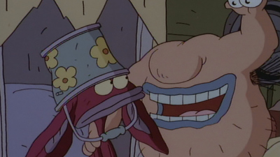 AAAHH!!! Real Monsters : Spontaneously Combustible / Curse of Katana'