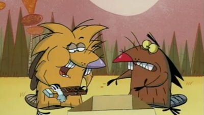 The Angry Beavers : Chocolate Up To Experience/Three Dag  Night'