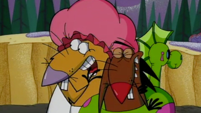 The Angry Beavers : Yak In The Sak Gets Thwacked/Canucks Amuck'
