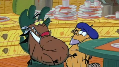 The Angry Beavers : Fat Chance/Dag in the Mirror'