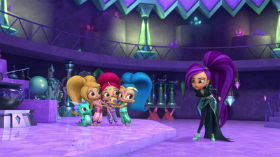 Shimmer and Shine : Lost and Found/Freeze-amay Falls'