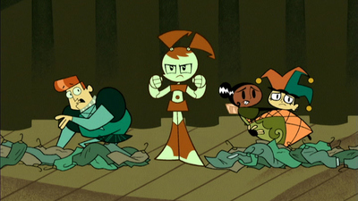 My Life As A Teenage Robot : Stage Fright/Never Say Uncle'