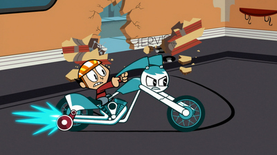 My Life As A Teenage Robot : Queen Bee/Voyage to the Planet of the Bikers'