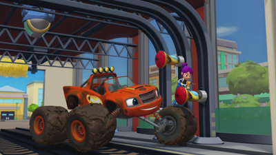 Blaze and the Monster Machines : Trouble at the Truck Wash'