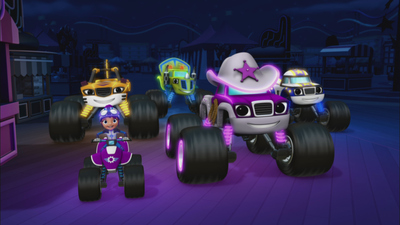 Blaze and the Monster Machines : Light Riders'