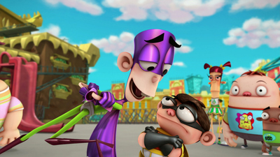 Fanboy & Chum Chum : Heroes Vs. Villans/Face-Eating Aliens From Planet X!'