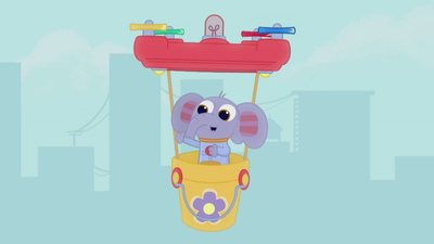 Tot Cop : Mr. Elephant and His Flying Machine'
