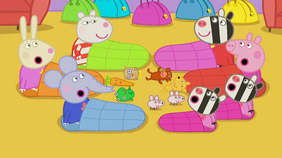 Peppa Pig : The Sleepover/Daddy Pigs Office/Pirate Island/George Catches a Cold/Cold Winters Day'