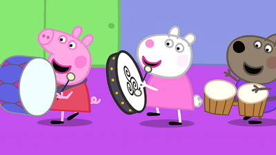 Peppa Pig : Move To Music/School Project/Simple Science/Pedro is Late/Gerald Giraffe'