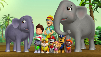 PAW Patrol : Pups Save an Elephant Family/Pups and the Mischievous Kittens'