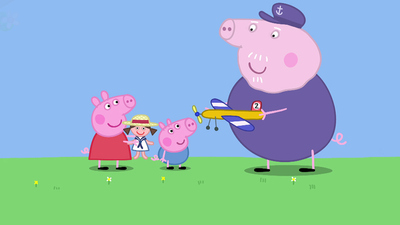 Peppa Pig : Grandpa's Toy Plane/Mr. Bull's New Road/Caves/The Rainy Day Game/The Noisy Night'