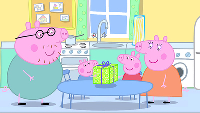 Peppa Pig : Georges Birthday/Pretend Friend/Painting/The Baby Piggy/Grandpas Little Train'