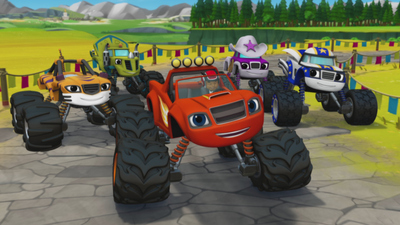 Blaze and the Monster Machines : Race to the Top of the World'