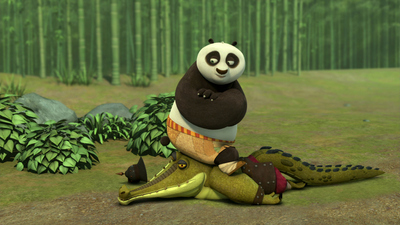 Kung Fu Panda: La leyenda de Po : Cocodrilo bueno, Cocodrilo malo'
