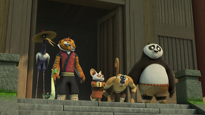 Kung Fu Panda: La leyenda de Po : Mono el de en medio'