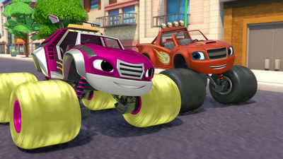 Blaze y Los Monster Machines : El rescate del día de la carrera'