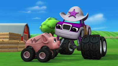 Blaze y Los Monster Machines : Cerdito 500'