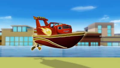 Blaze y Los Monster Machines : El gran premio a la Ciudad Axle'