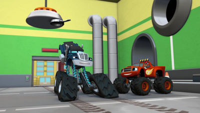 Blaze y Los Monster Machines : El bandido misterioso'