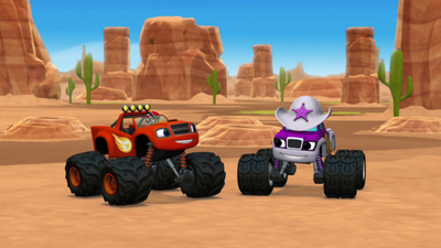 Blaze y Los Monster Machines : La pista de carreras del toro mecánico'