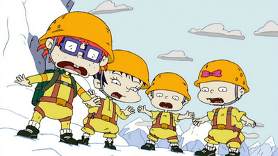 Rugrats: Aventuras en Pañales : El bebé más valiente / Dame una A'