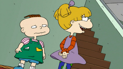 Rugrats: Aventuras en Pañales : ¿Te comió la lengua el gato? / Recuerdos de guerra / Atención, por favor'